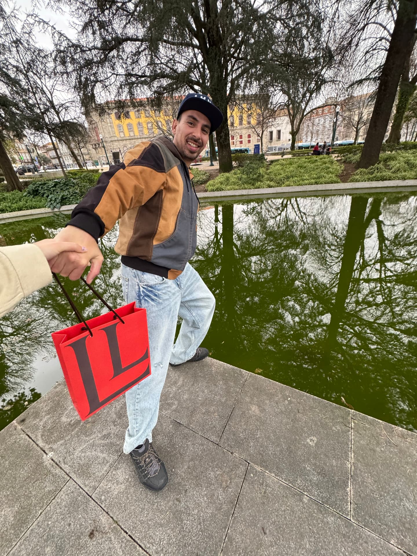 Let's go into the water.