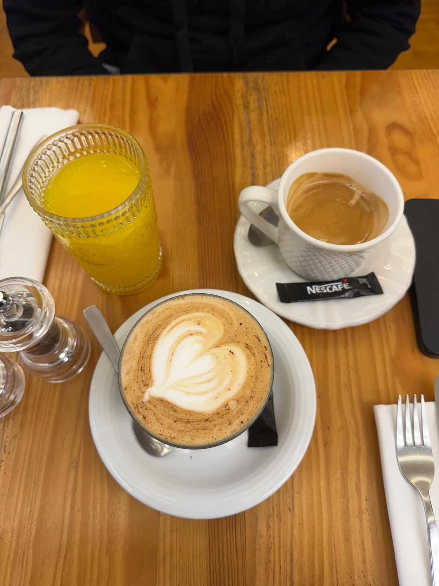 Our valentine's day breakfast in Porto.