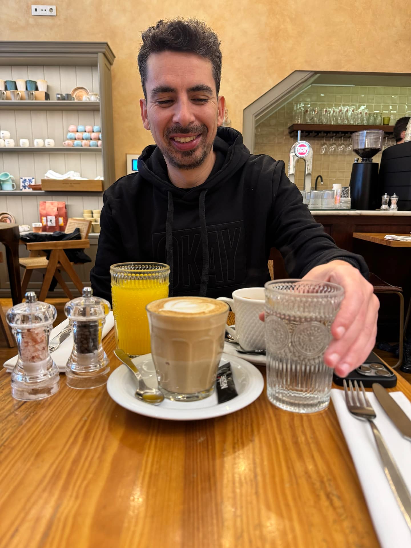 Let me drink a bit of water.