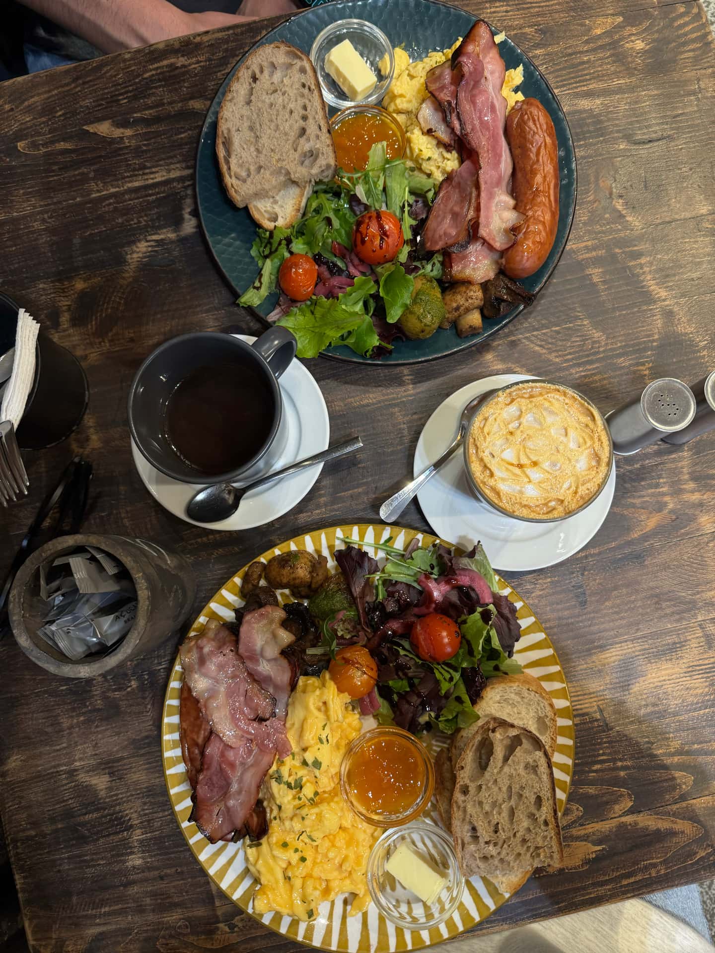 Our brunch, it was so good.