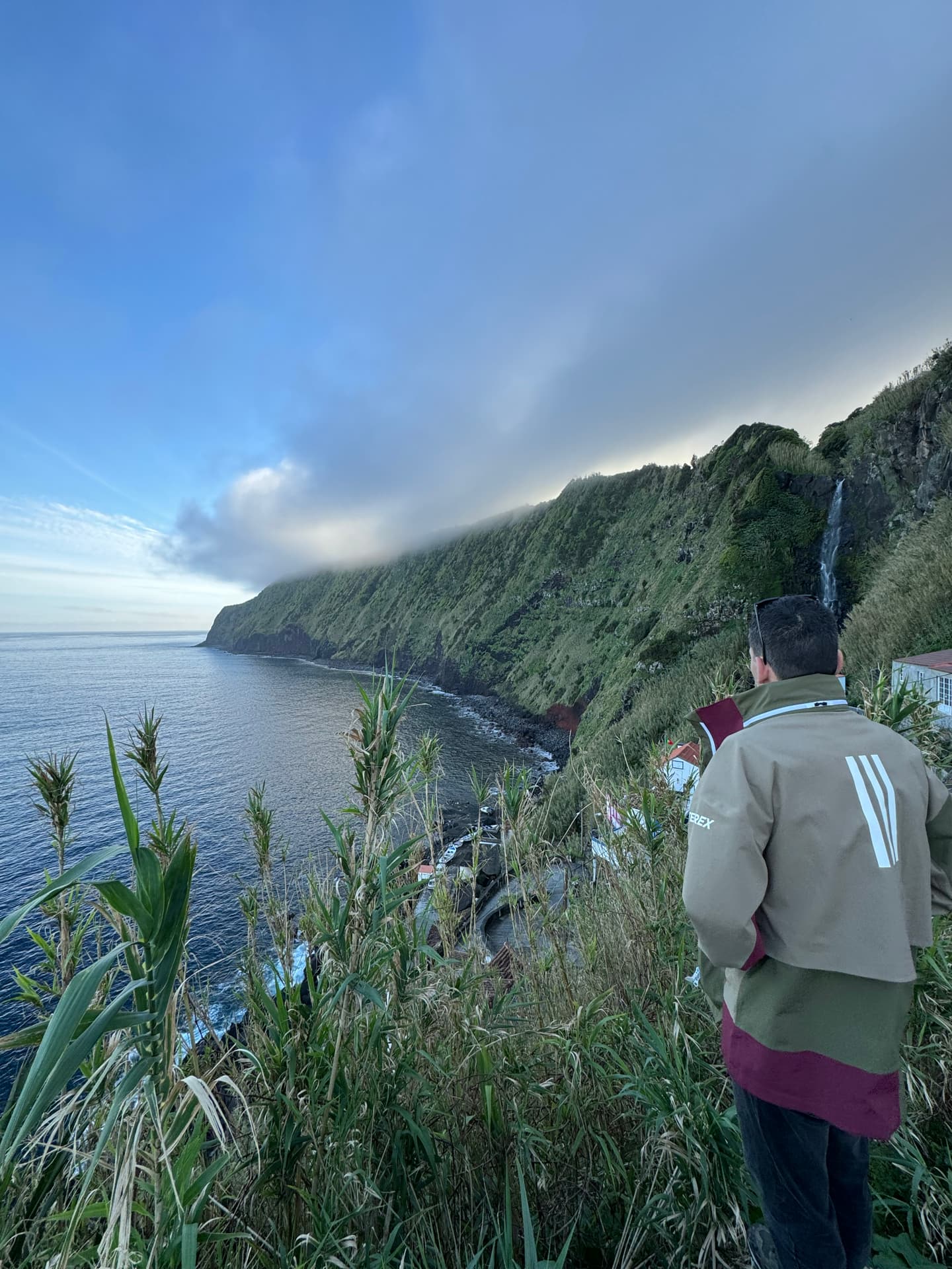 Pedro stands mesmerised by one of the many amazing views Ponta Delgada has to offer.